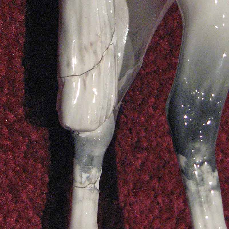 Beswick Horse and Jockey Repair - Before Beswick Horse and Jockey Repair - Before